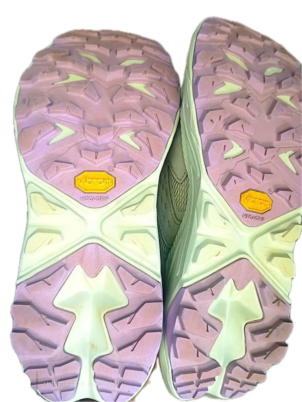 HOKA Anacapa 2 Low GTX Wide Womens 8 Hiking Shoes Gore-Tex Vibram Grey Lilac